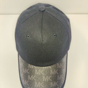 Michael Kors Black and Gray Logo Cap